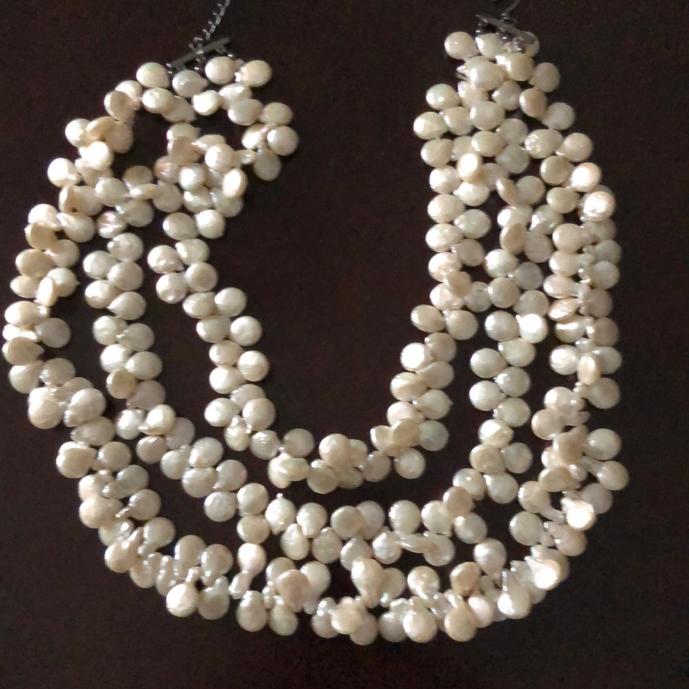 Coin pearl necklace. I-25 price drop.